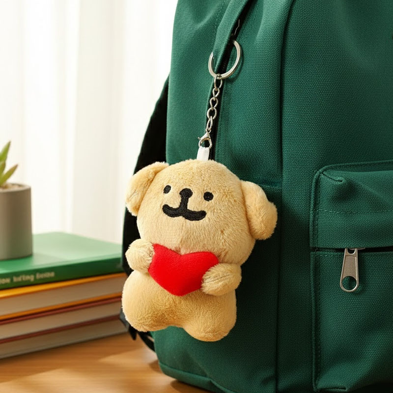 1-10PCS Heart Shaped Dog Plush - đánh giá và giá Mini Backpack Purse