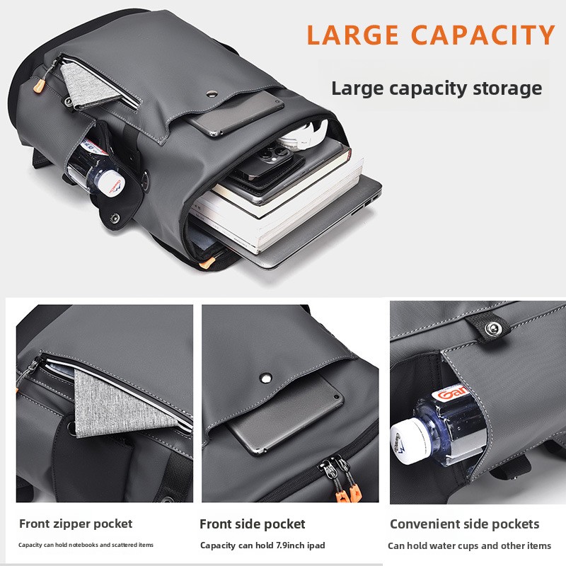 Men's Large Capacity Laptop Ba - đánh giá và giá Business Backpack Brief