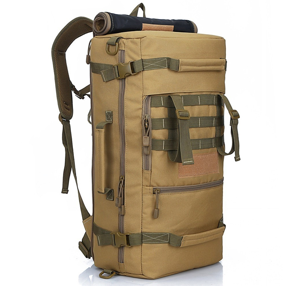 50L Tactical Military Backpack - đánh giá và giá Rucksack Military Style