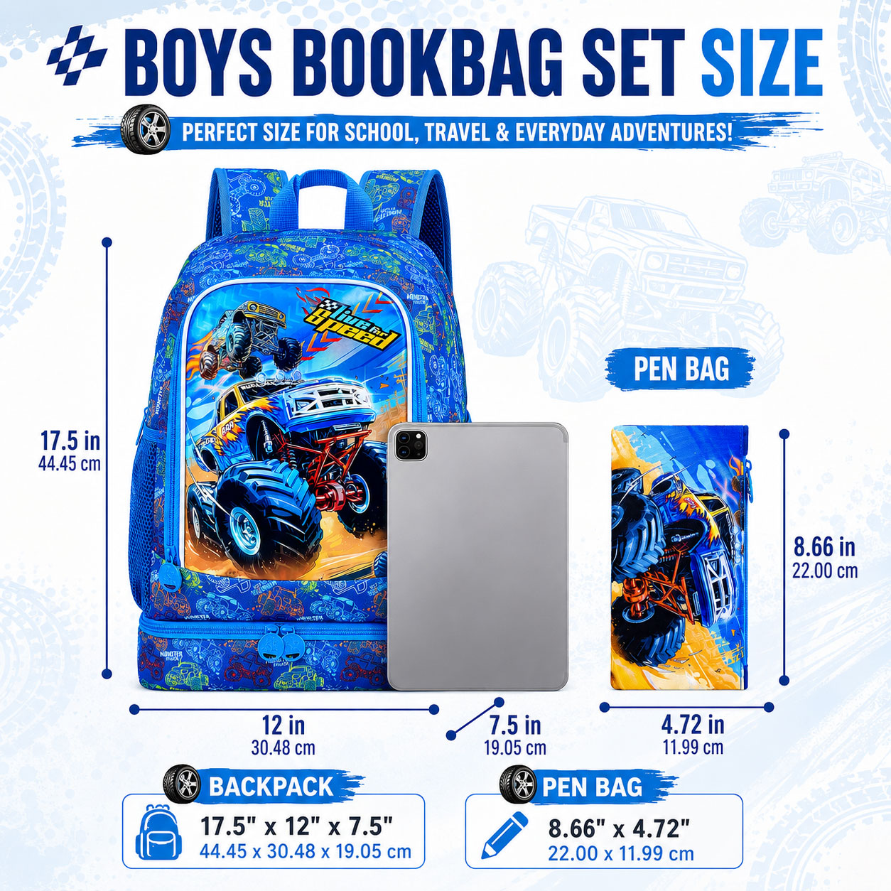 2-in-1 Children Backpack Set,  - đánh giá và giá Backpack Insert Organizer