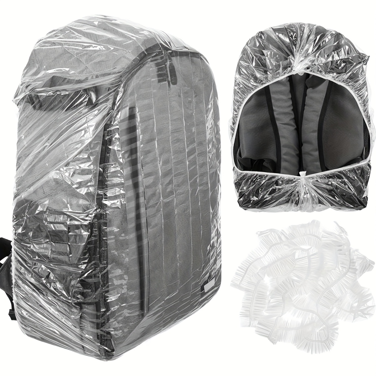 10Pcs Elastic Disposable Backp - đánh giá và giá Rain Cover Backpack